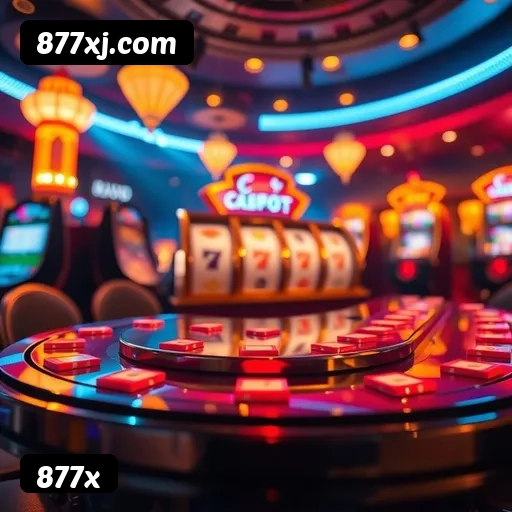 App 877x para iOS e Android — interface mobile, login biométrico e PIX integrado